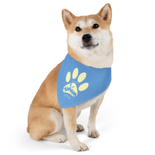 Let's Have a Ruff Day Pet Bandana with Collar