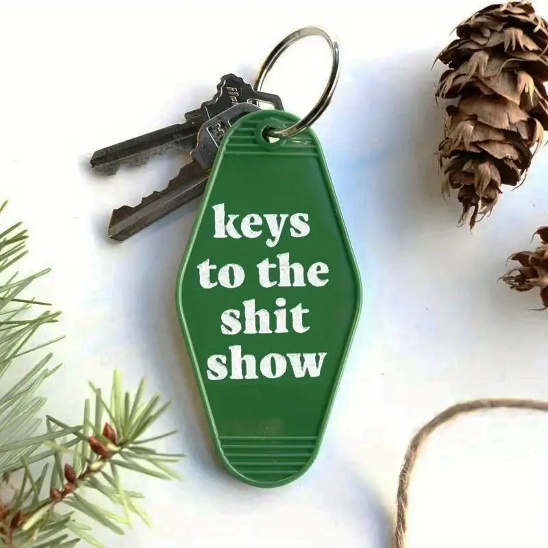 Keys to the Shit Show Keychain