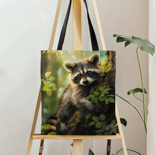 Raccoon Tote Bag