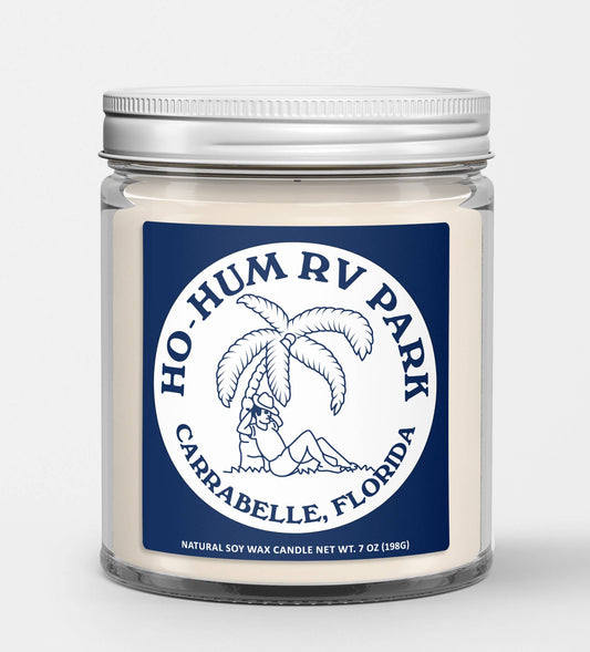 Ho-Hum RV Park Natural Soy Candle