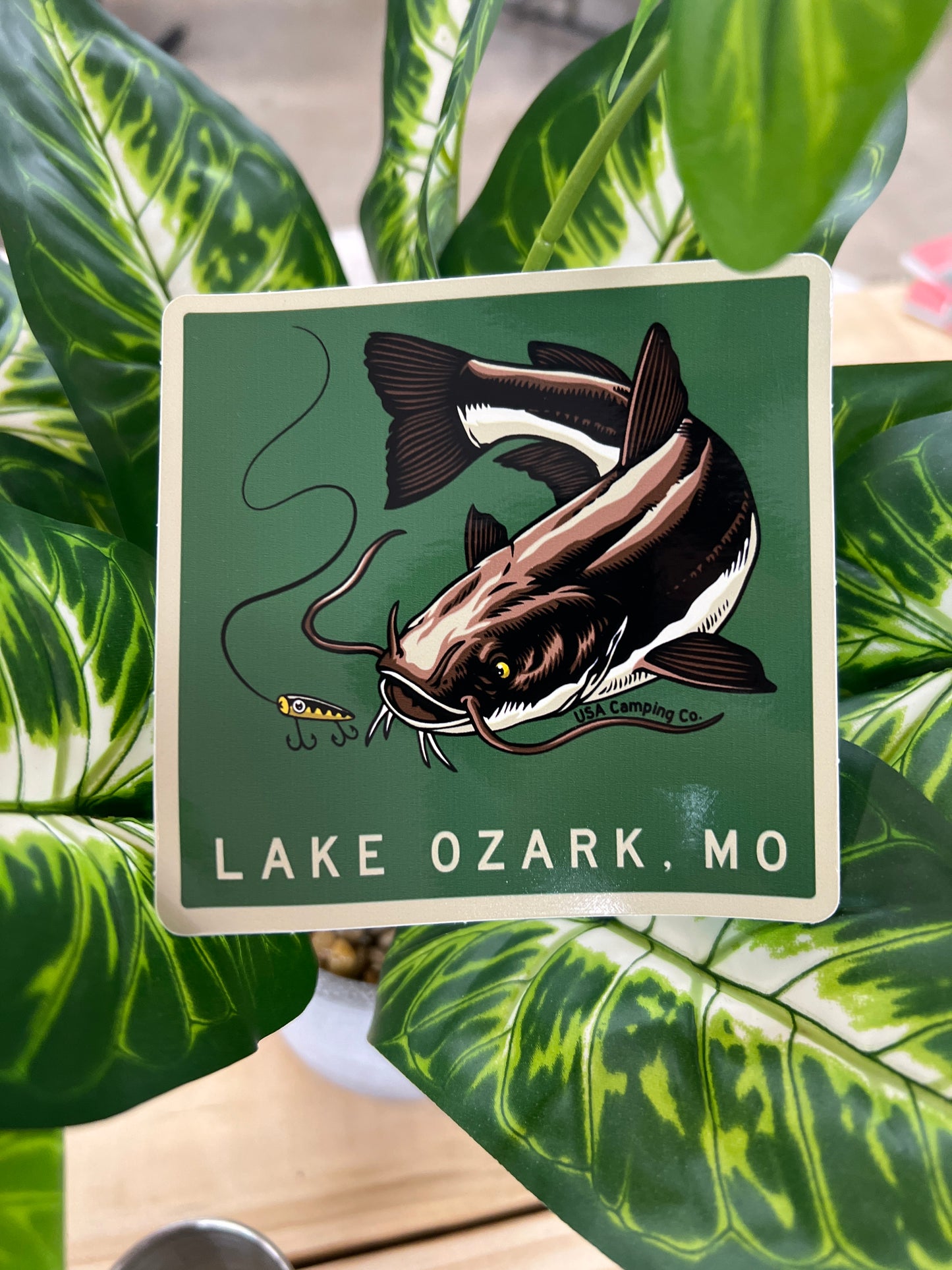 Catfish Lake Ozark, MO Sticker