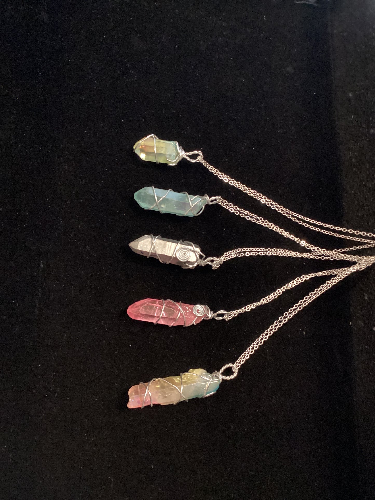 Aura Wire-Wrapped Necklace