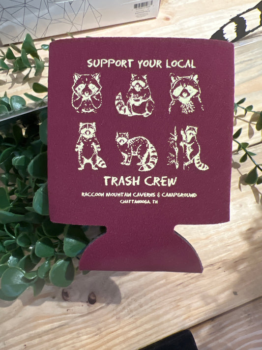 Support Your Local Trash Crew Can Coolie