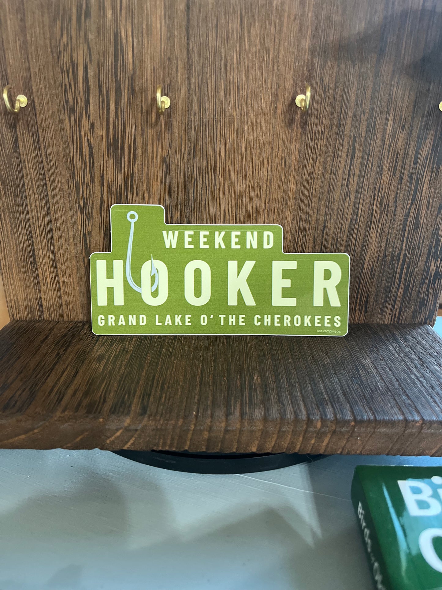 Weekend Hooker Water's Edge Grand Lake Sticker