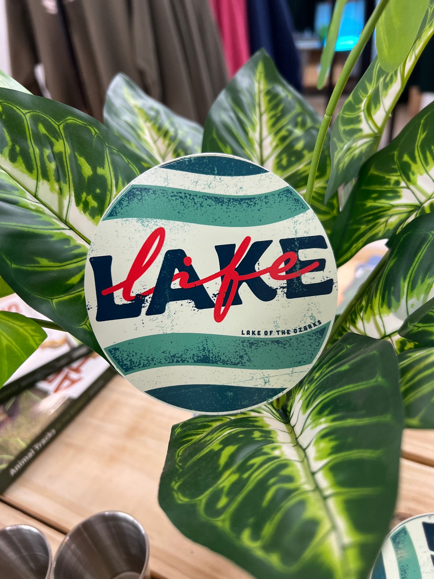 Lake Life (Circle) Lake of the Ozarks Sticker