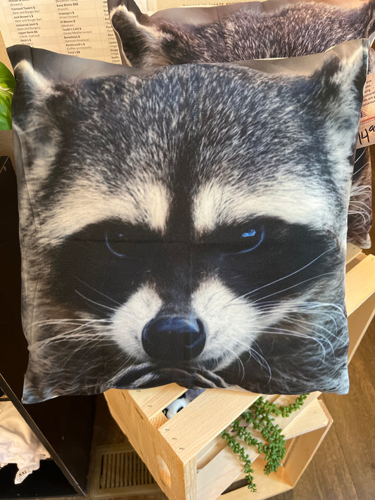 Raccoon Pillow