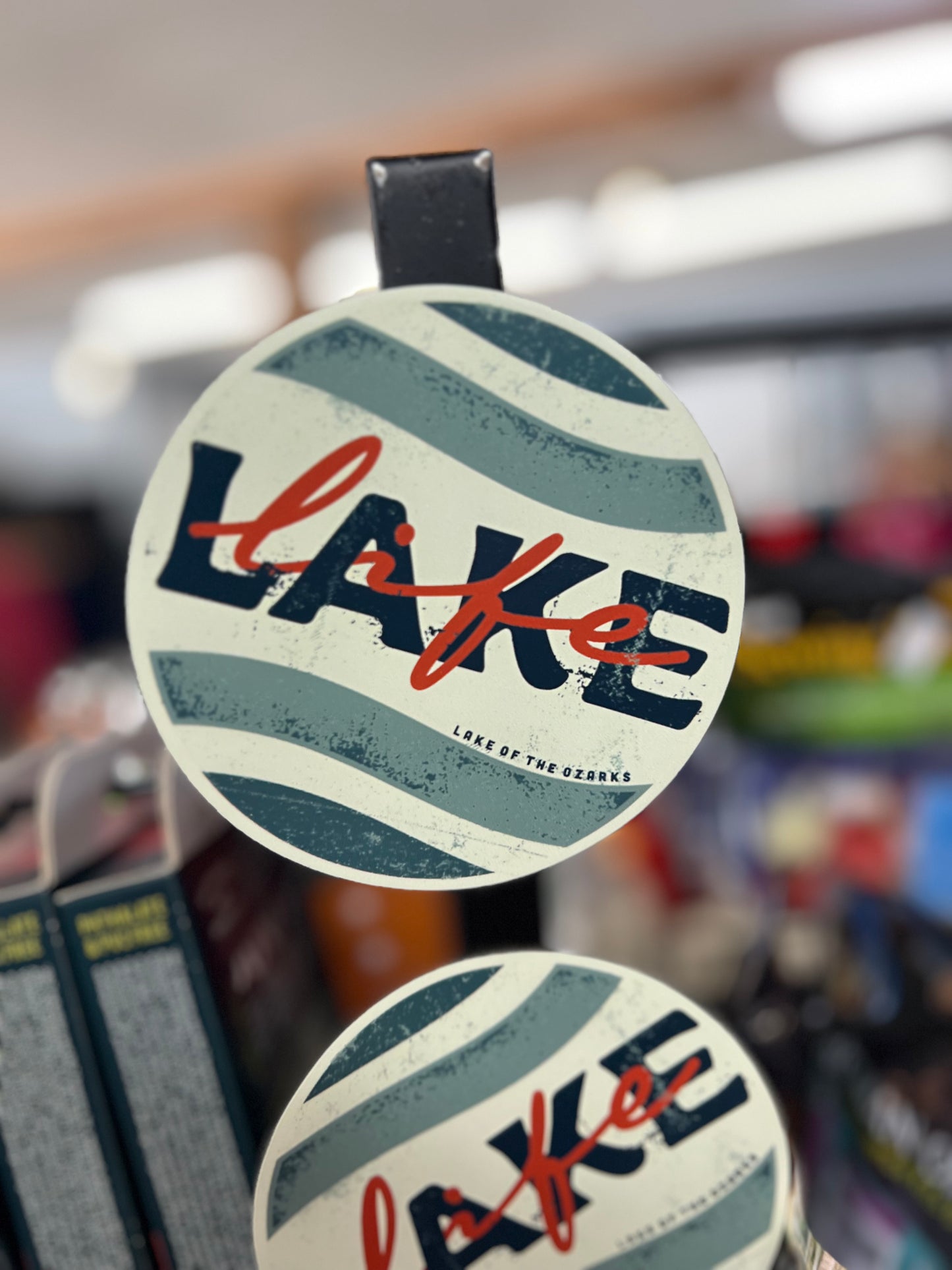 Lake Life (Circle) Lake of the Ozarks Magnet