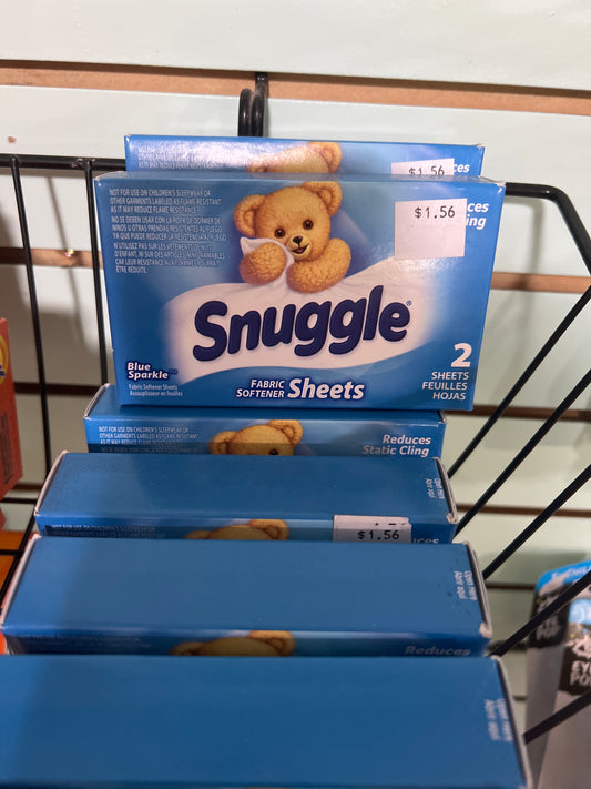 RM Snuggle Dryer Sheets