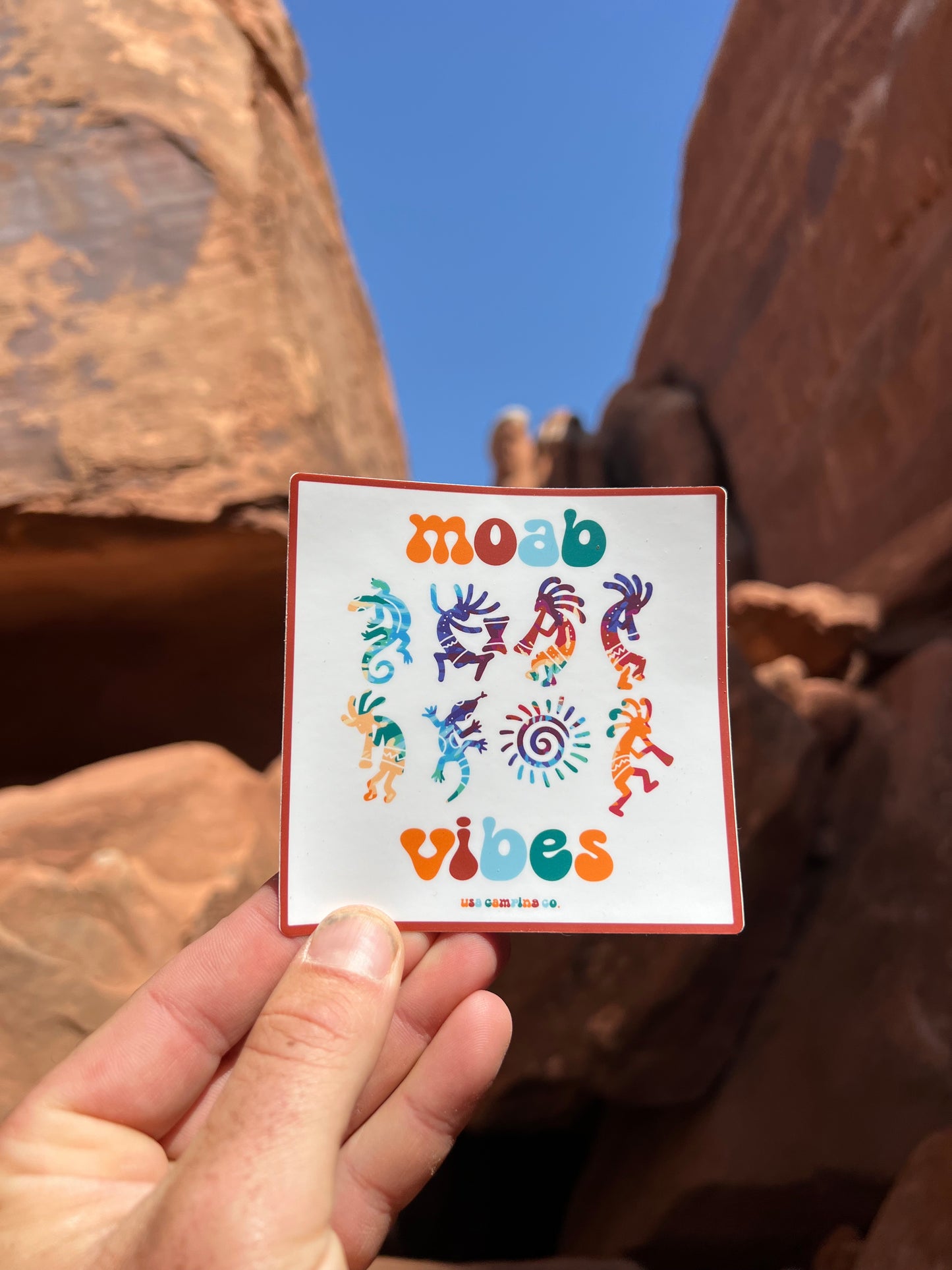 Moab Vibes Sticker