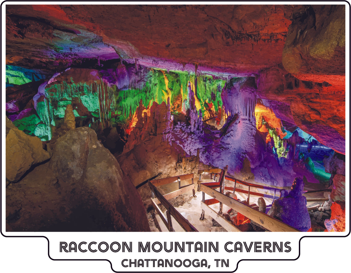 Raccoon Mountain Caverns Photo Sticker