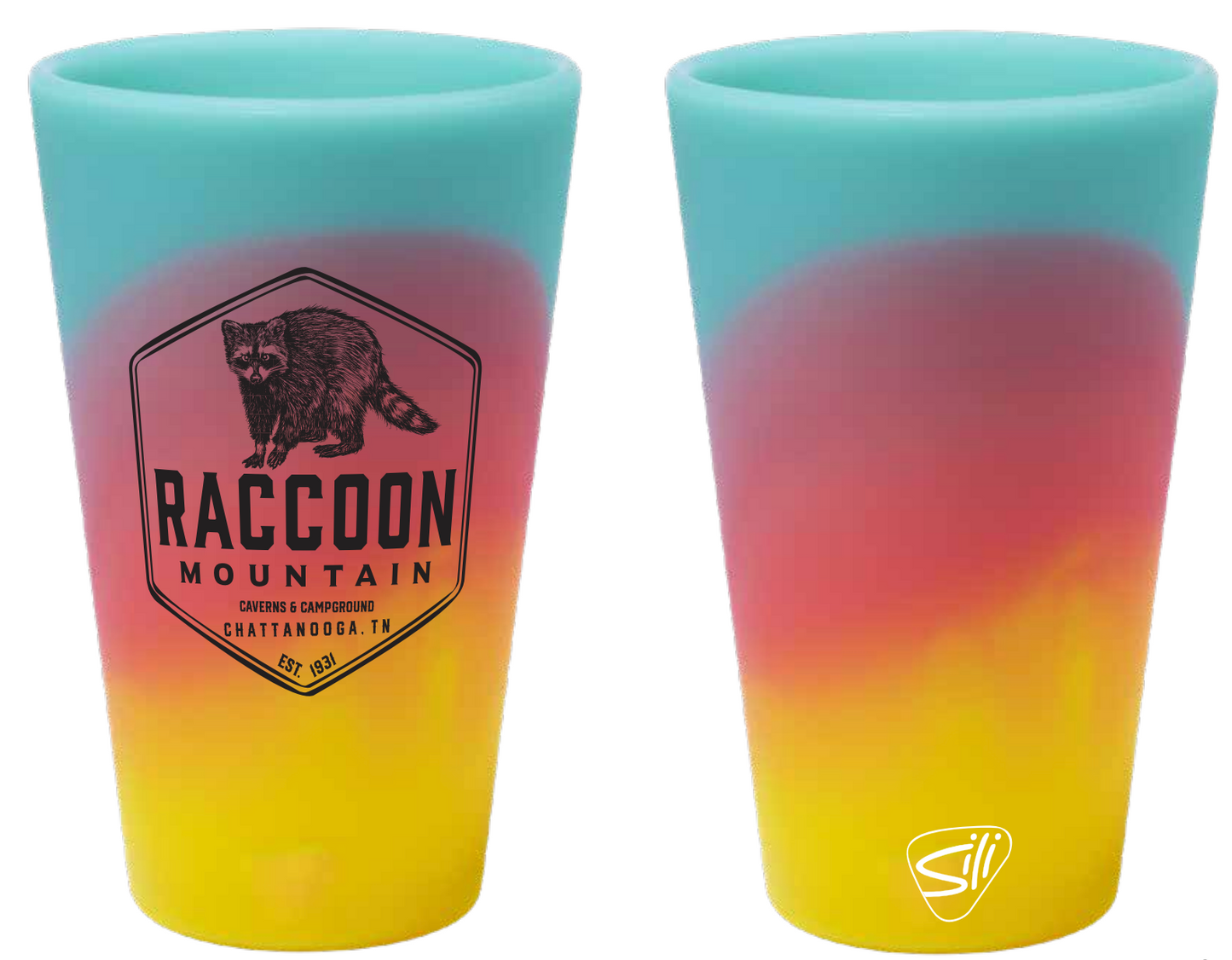 Raccoon Mountain Logo Silipint Tumbler (16 oz)