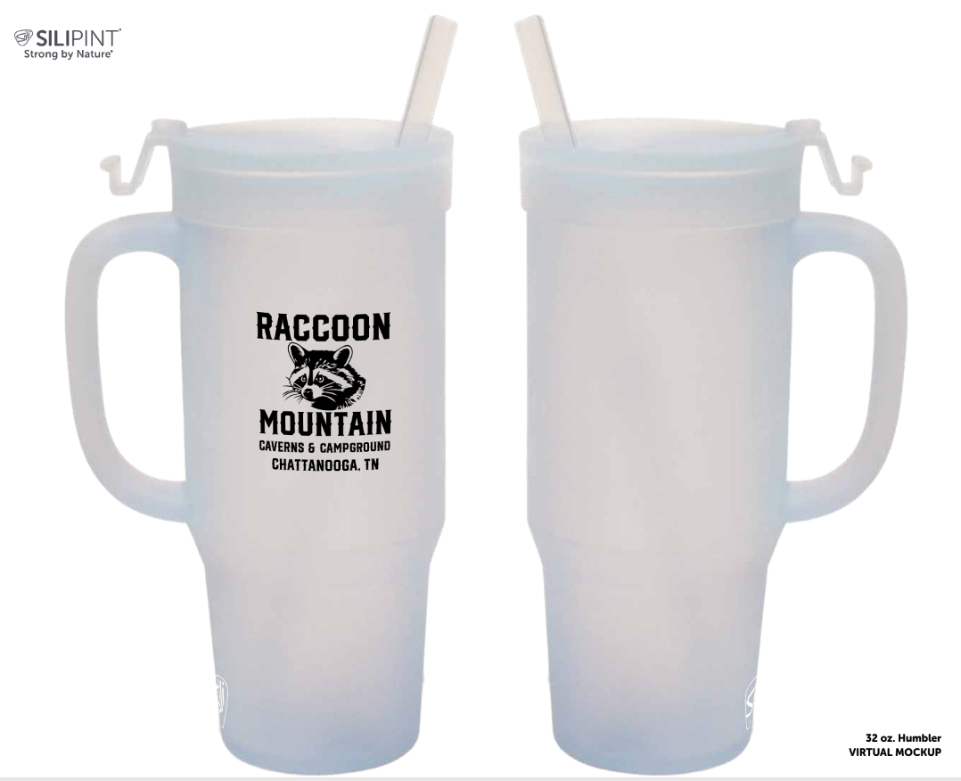 Raccoon Mountain Logo Silipint Humbler (32 oz)