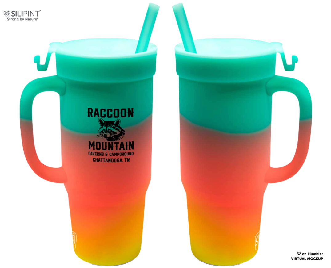 Raccoon Mountain Logo Silipint Humbler (32 oz)