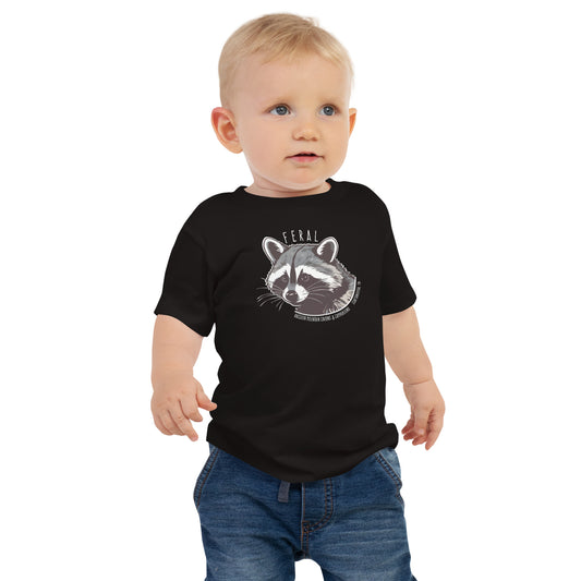 Feral Raccoon Mountain Baby T-Shirt