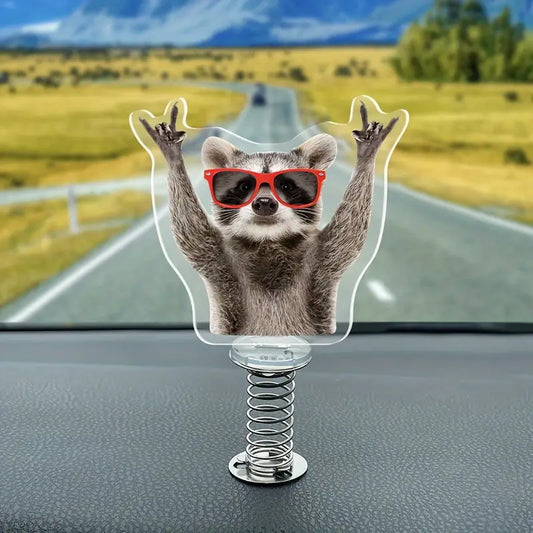 Rockin' Raccoon Dash Ornament