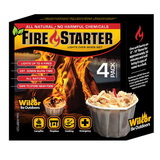 Qwick Wick Fire Starter 4 Pack