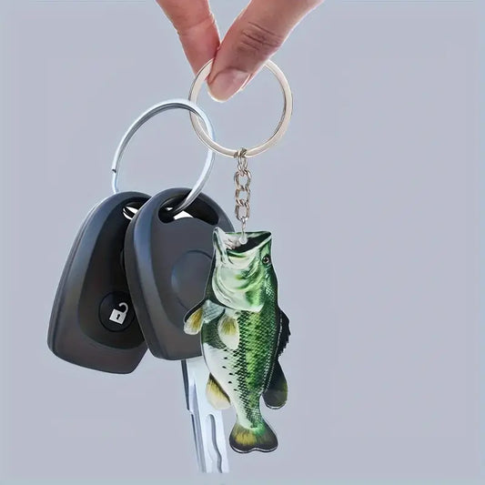 Bass Keychain