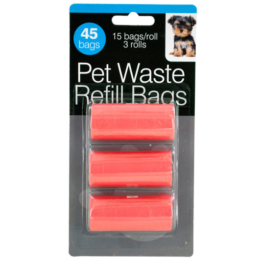 Pet Waste Bags 45 Count