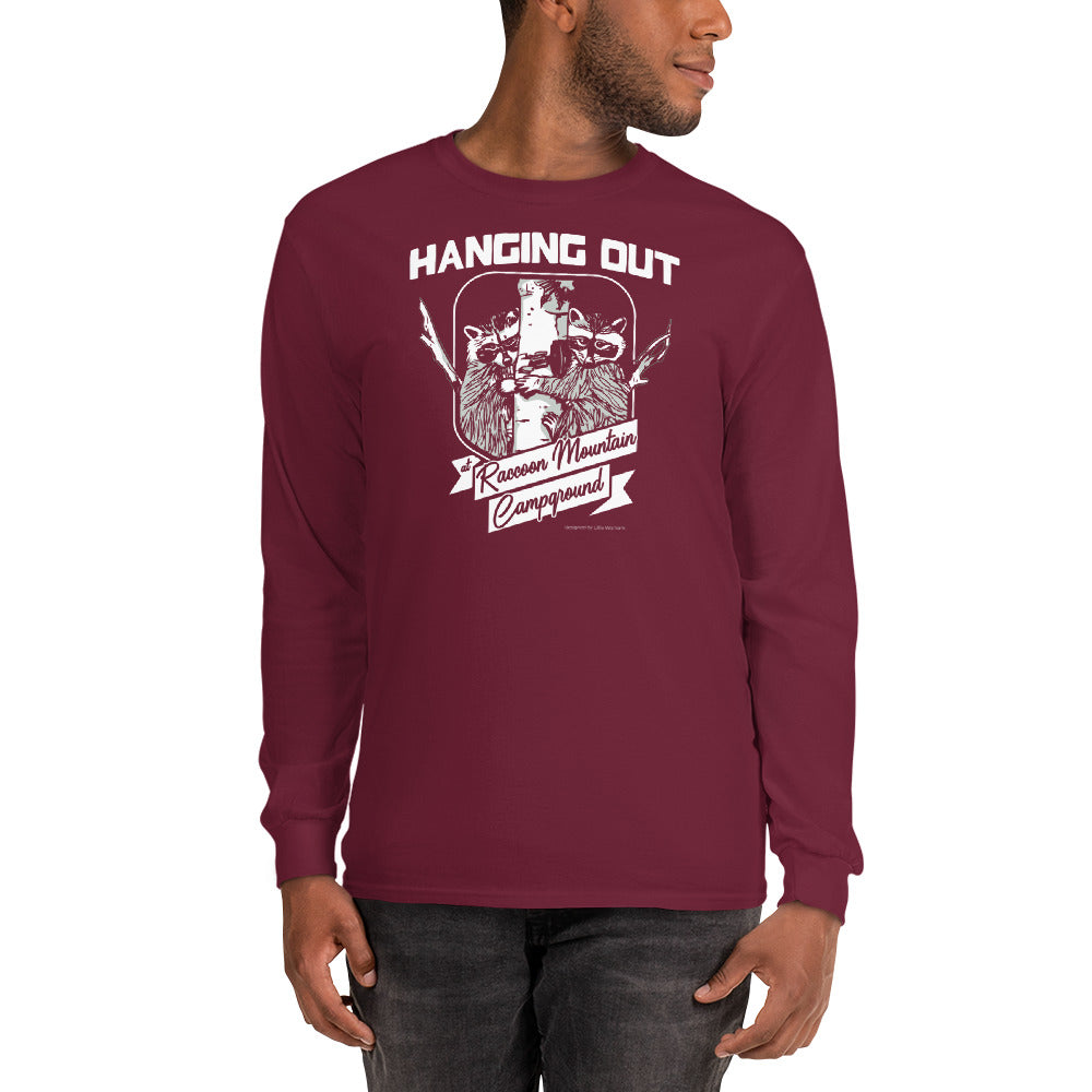 Hanging Out at Raccoon Mountain Unisex Long Sleeve T-Shirt