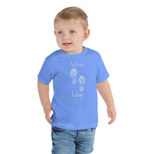 Future Hiker Honey Bear By the Sea Toddler Short Sleeve Tee