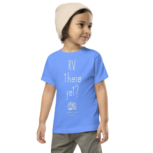 RV There Yet? Honey Bear By the Sea Toddler Short Sleeve Tee