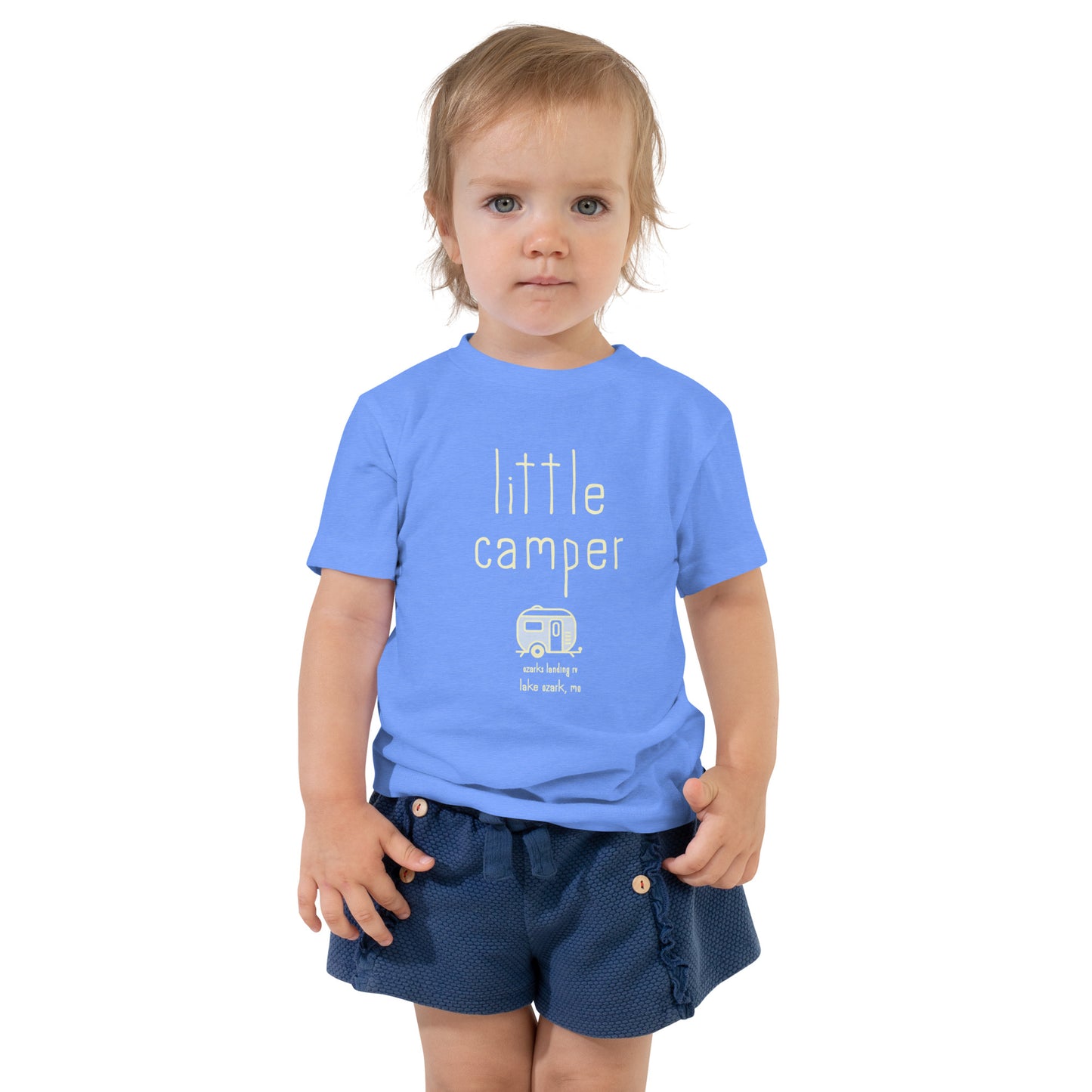 Little Camper Ozarks Landing Lake Ozark, MO Toddler Short Sleeve Tee