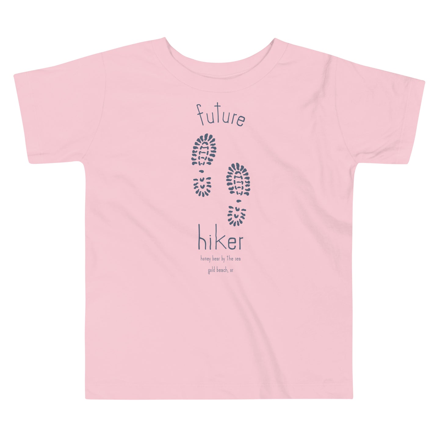 Future Hiker Honey Bear By the Sea Toddler Short Sleeve Tee