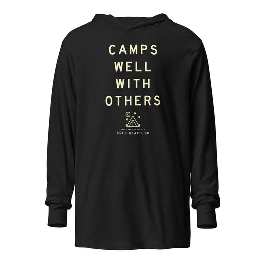 Camps Well With Others Honey Bear By the Sea Hooded Long Sleeve